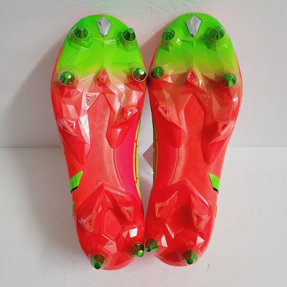 NEW Adidas Predator Edge.1 SG Soccer Cleats GW1016 Size 10.5 Solar Red main image 6